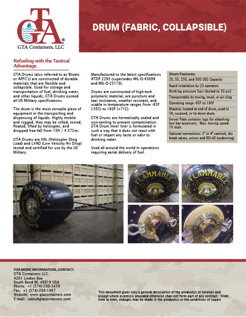 Drum Brochure 2024